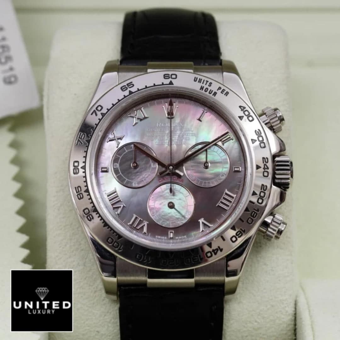 Rolex Daytona Mother Of Pearl Roman Dial 116508 Swiss Super Clone Rolex Daytona 116519 Mother of Pearl Dial Romen Numerial Replica Romen Numerial Rolex Daytona 116519 Mother of Pearl Dial Romen Numerial Replica Romen Numerial
