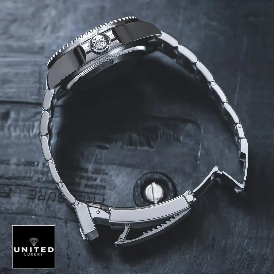 Rolex Sea-Dweller 126660-0002 Deepsea Ultimate Clone Quality Yeni Proje 33 Rolex Sea-Dweller 126660-0002 Oyster Replica Steel Crown Pusher