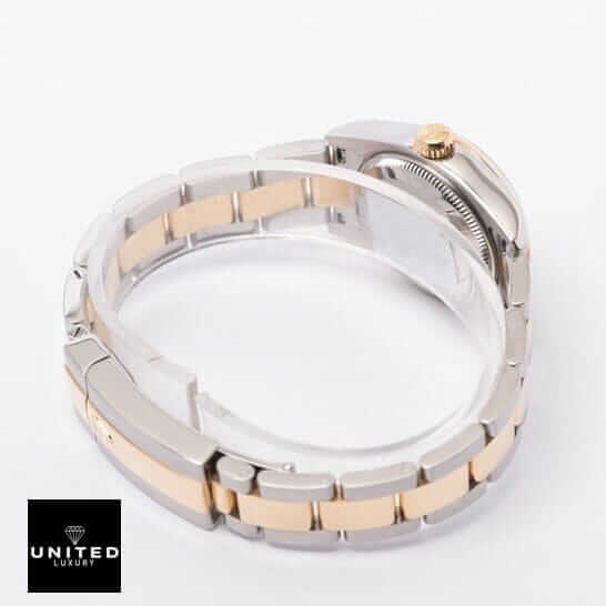 Rolex Datejust Ladies 179163 1:1 Clone Edition ladies datejust 26mm replic4 Rolex Ladies Datejust 26mm Replica upsıde view