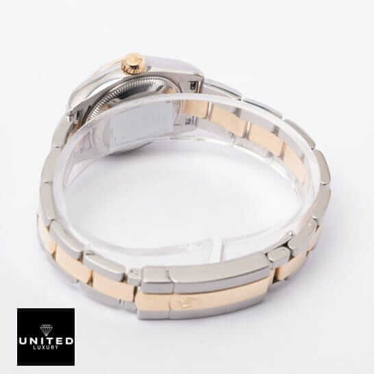 Rolex Datejust Ladies 179163 1:1 Clone Edition ladies datejust 26mm replica 2 Rolex Datejust Lady Yellow Gold Oyster Replica white dial