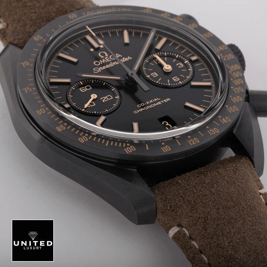 Omega Speedmaster Moonwatch 311.92.44.51.01.006 True Replica 1:1 omega speedmaster 311.92.44.51 replica dial Omega Speedmaster 311.92.44.51 Black Dial Replica white background