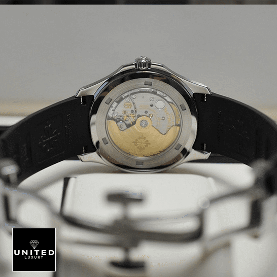 Patek Philippe Aquanaut 5167A-001 Detailed Replica patek aquanaut 5167A 001 replica back Patek Philippe 5167A-001 Stainless Steel Case Replica upside view