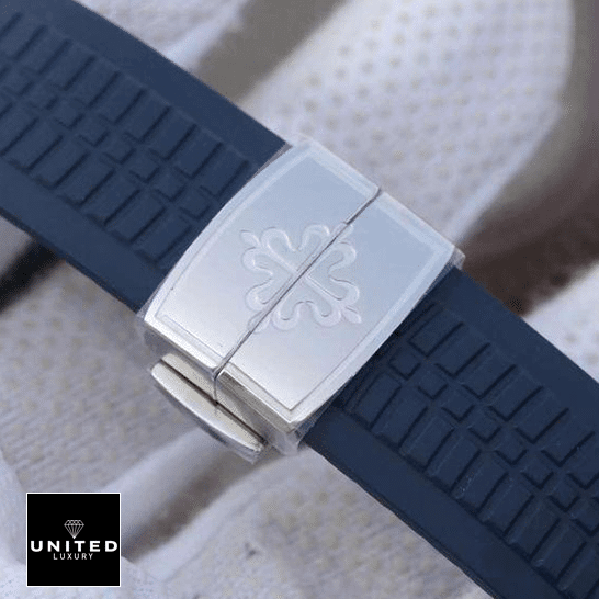 Patek Philippe Aquanaut "Blue Dial" 5168G-001 Perfect Duplicate 1:1 patek philippe aquanaut blue dial 5168G 001 black patek_philippe_aquanaut_blue_dial_5168G_001_black