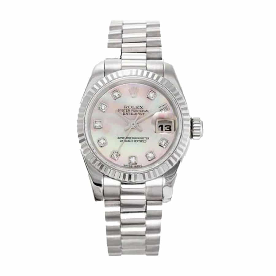 rolex-datejust-mother-of-pearl-ladies-dial-179179-replica Rolex Datejust Ladies 179179 Detailed Replica - Image 1