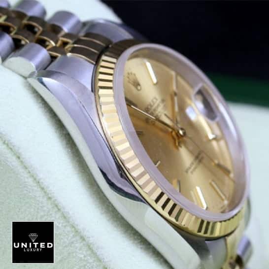 Rolex Datejust 16233 Two-Tone Super Accurate Clone rolex datejust stainless steel replica3 Rolex Datejust 16233 Stainless Steel Case Jubilee Replica
