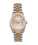 Home rolex datejust two tone silver 16233 1