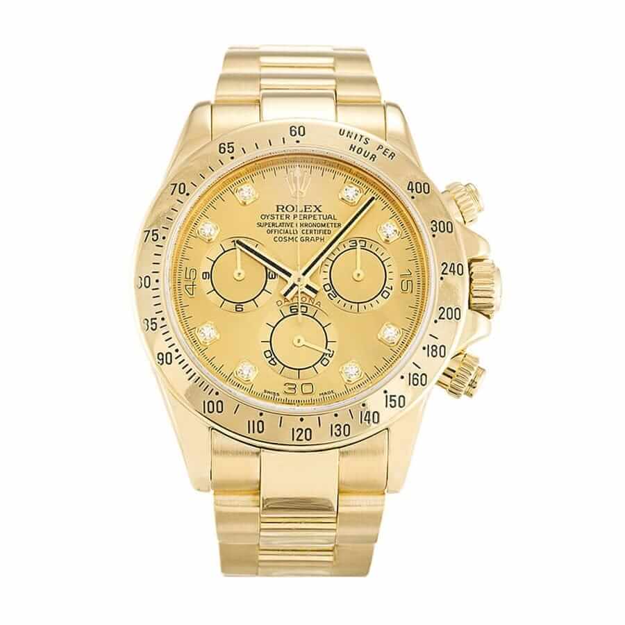 rolex-daytona-champagne-diamond-dial-116508-replica Rolex Daytona Cosmograph 116508-0006 Handcrafted Clone Quality - Image 1