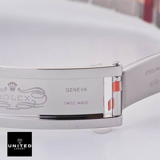 Rolex Datejust 116231-0105 "Chocolate Floral Dial" Ultra Clone 1:1 rolex floral dial replica4 Rolex Datejust 36 116231 Replica Open Fold Clasp on the table