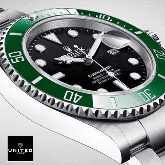 Rolex Submariner 16610LV "Kermit" Precision Replica Edition rolex submariner 16610LV MK2 replica Rolex Submariner Date Kermit Black Dial 16610LV MK2 S.Steel Case Replica
