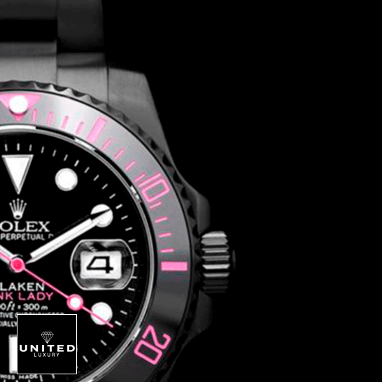 Rolex Submariner 116610N "Pink Venom" Perfect Duplicate 1:1 Rolex Black Venom Black&Pink Bezel