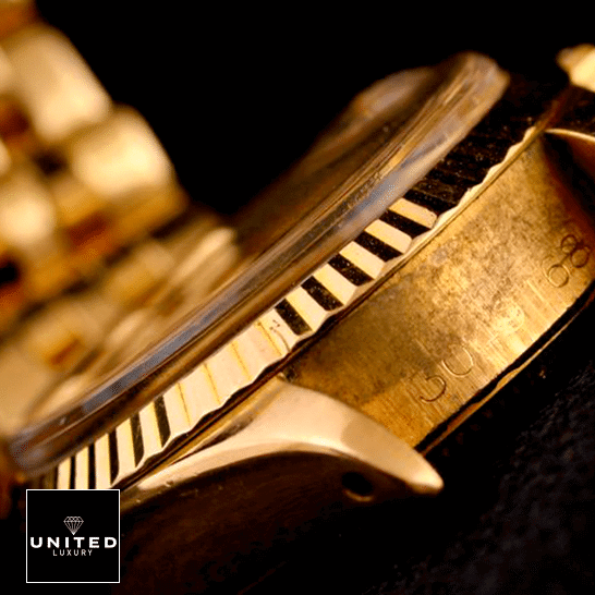 Rolex Datejust "Champagne Dial" 6824 True Replica 1:1 Rolex Datejust 6824 Yellow Gold Case Replicaa