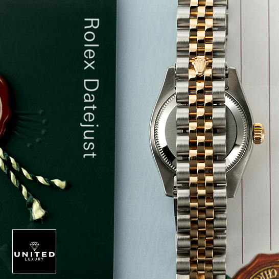Rolex Datejust 179173 "Yellow Gold & Diamond" Ultra Realistic Replica Rolex Datejust Stainless Steel Jubilee Replica quarantine card next to