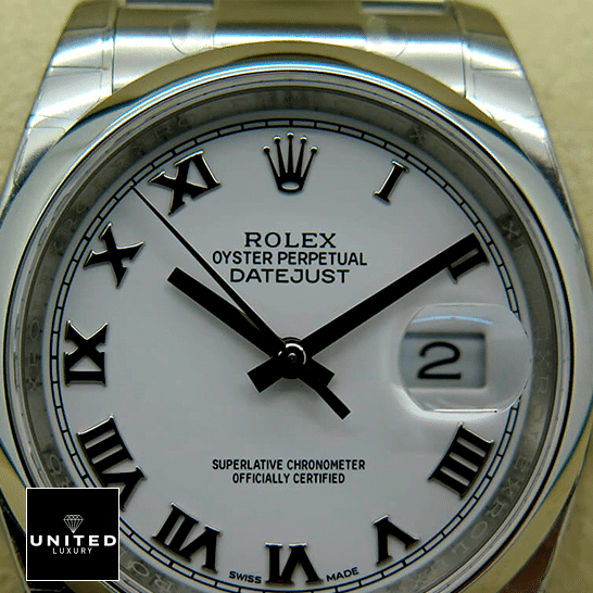 Rolex Datejust 116200 Collector’s Clone 1:1 Rolex Perpetual Datejust 116200 White Romen Numerial Dial Replica