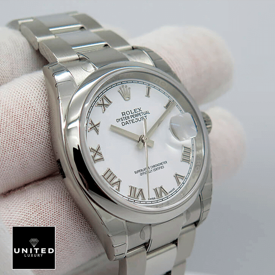 Rolex Datejust 116200 Collector’s Clone 1:1 Rolex Perpetual Datejust 116200 White Dial S.Steel Case Replica