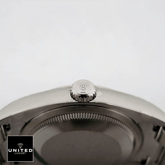 Rolex Datejust 116200 Collector’s Clone 1:1 Rolex Perpetual Datejust 116200 S.Steel Case Replica Right Side Steel Crown Pusher