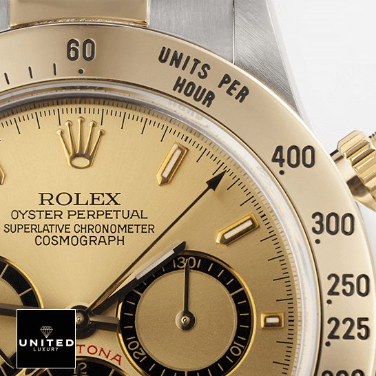 Rolex Daytona Cosmograph 16523 "Yellow Gold" Elite Clone Edition rolexdaytona 16523 replica stick Rolex Daytona Cosmograph Yellow Gold Dial 16523 Replica
