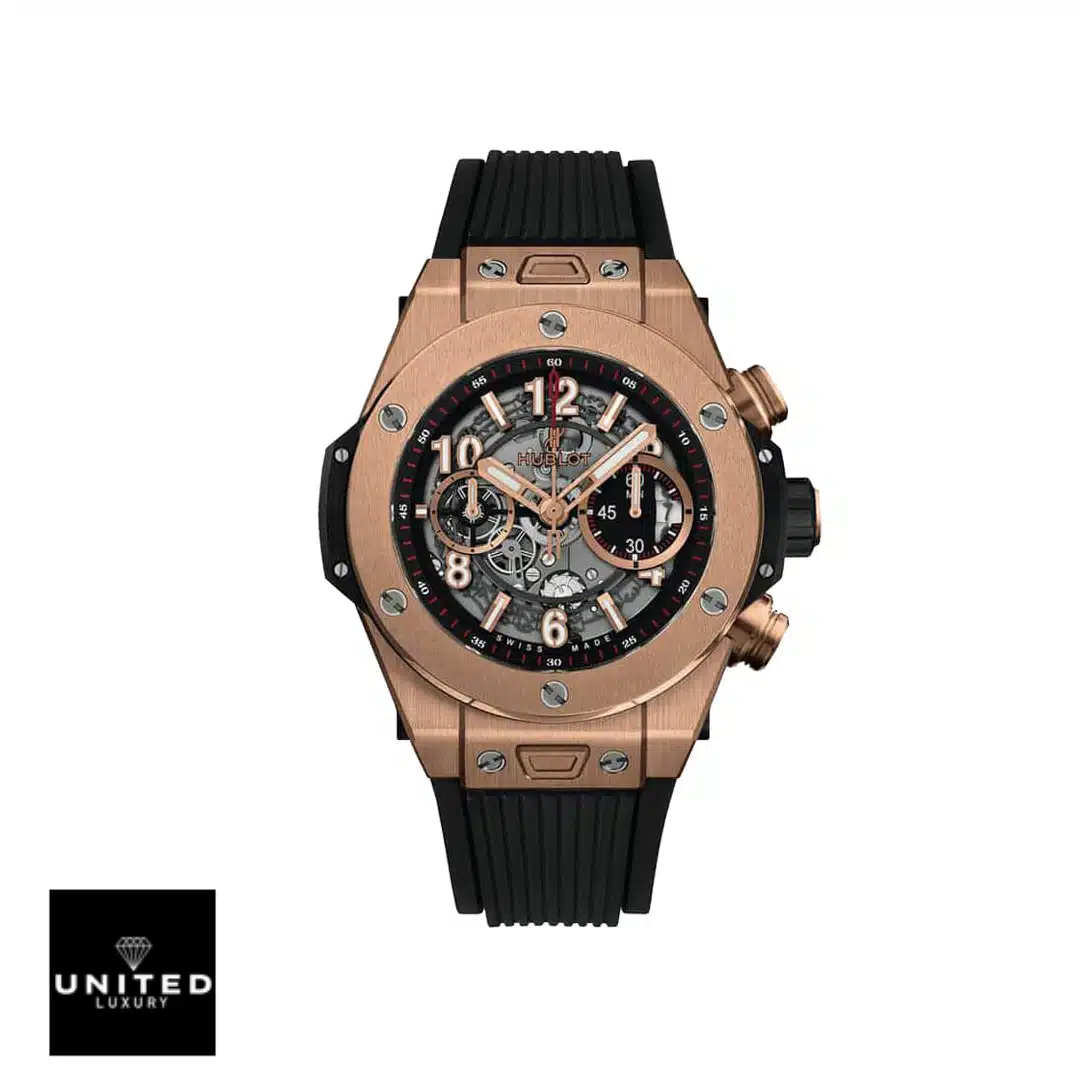 Hublot Big Bang Unico 441.OX.1180.RX "King Gold" Master Clone Quality Yeni Proje 4 18 The Hublot Big Bang King Gold 441.OX.1180.RX Skeleton Dial Replica
