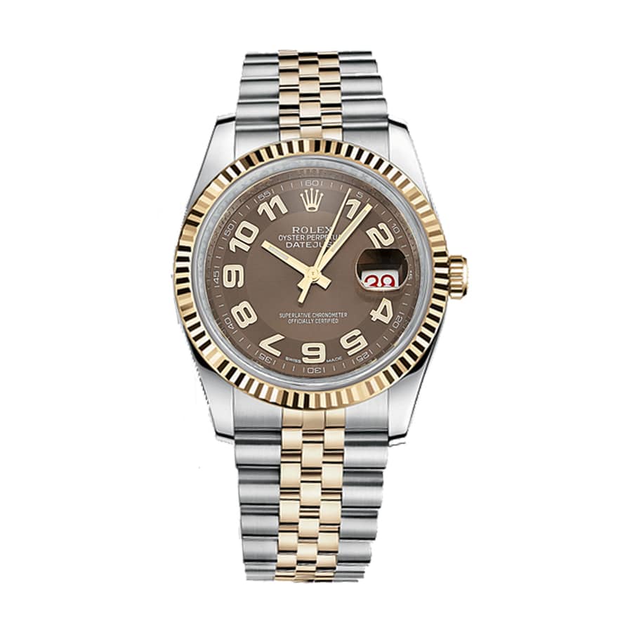 rolex-datejust-bronze-arabic-116233-replica Rolex Datejust 116233-0209 "Bronze Dial" Authentic Clone 1:1 - Image 1
