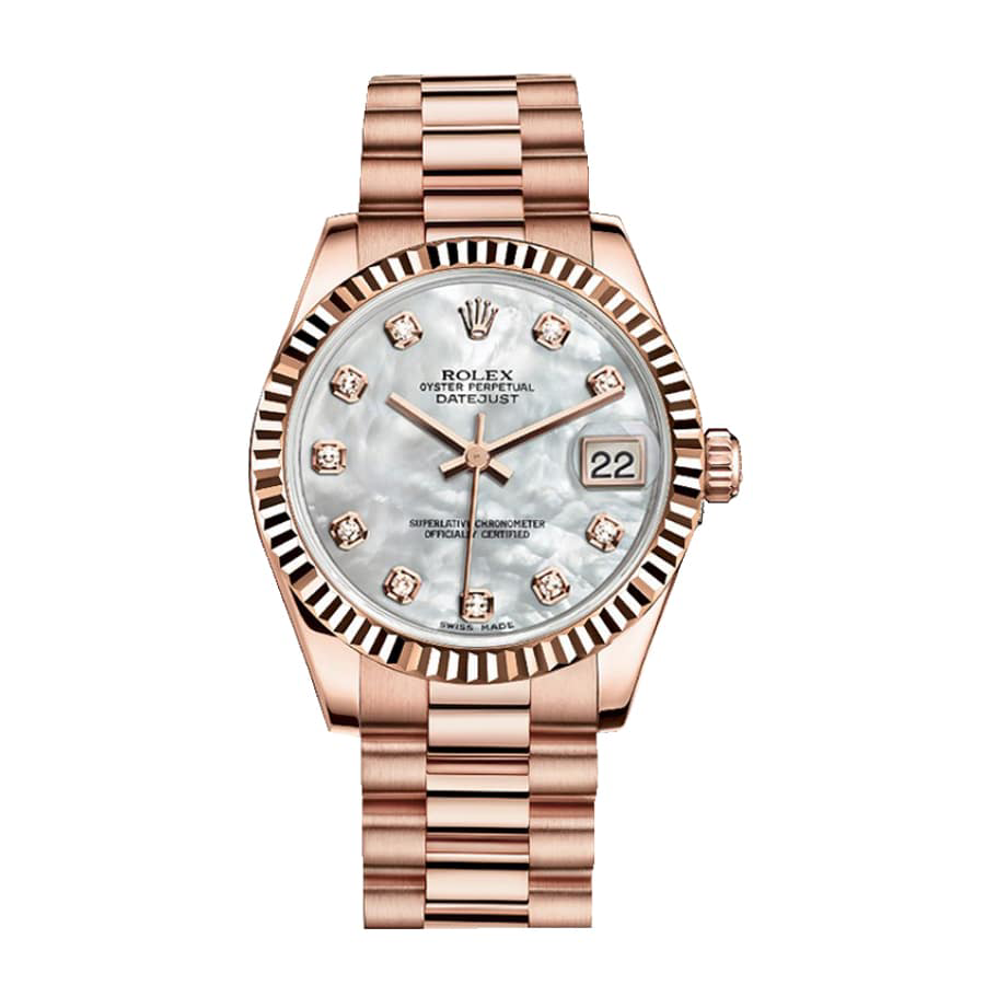 Datejust-31-Diamond-Replica Rolex Datejust 278275 Mother Of Pearl Masterpiece Replica - Image 1