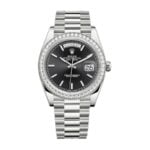 Rolex Day-Date 228238-0004 "Black Diamond Dial" Ultra Realistic Replica
