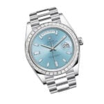Rolex Day-Date 228396TBR "Ice Blue Baguette" Pro Clone 1:1 - Image 3