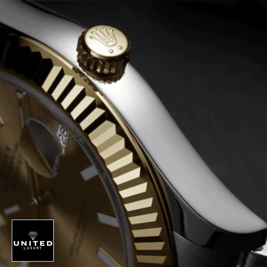 Rolex Datejust 126333 Oyster Perpetual Yellow Gold Replica 1:1 Rolex Datejust 126333 Yellow Gold Fluted Bezel & Crown Pusher Replica