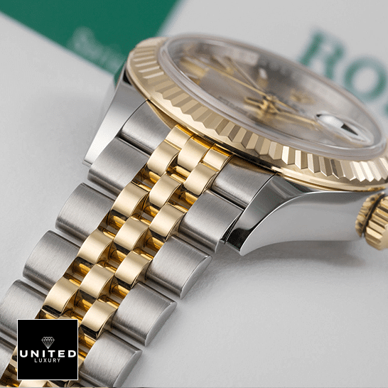 Rolex Datejust 126333-0002 Super Clone Edition Rolex 126333 Yellow Gold Jubilee Bracelet Replica in the rolex box