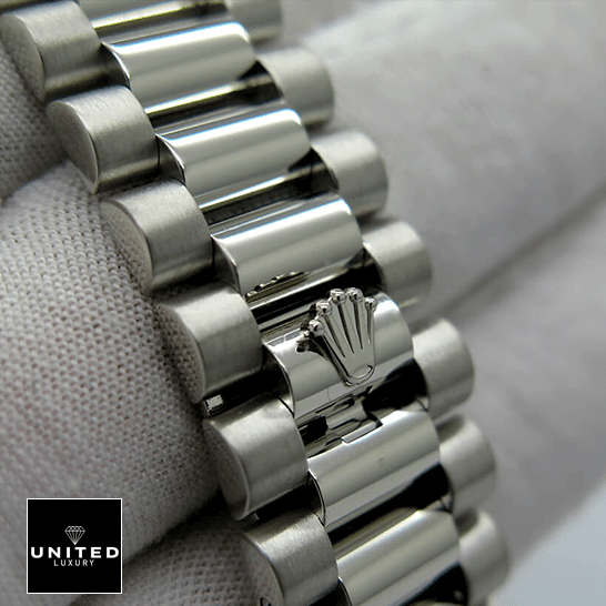 Rolex Day-Date 228206 "Roman Numerals" Handcrafted Clone Quality Rolex Day-Date II Stainless Steel 218206 Oyster Replica