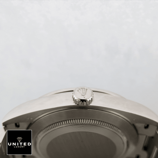 Rolex Day-Date 228396TBR "Ice Blue Baguette" Pro Clone 1:1 Rolex Day-Date 228396TBR001 Replica Steel Crown Pusher