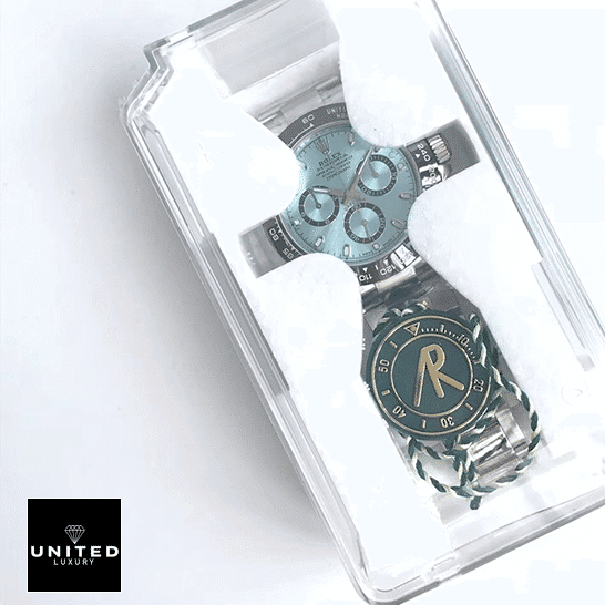 Rolex Daytona Cosmograph 126506 "Platinum" Exceptional Replica 1:1 Rolex Daytona Cosmograph 116506 Blue Dial Replica in the Box