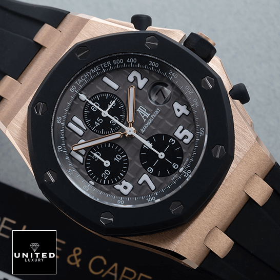 AP Royal Oak Offshore Super Clone 25940OK.OO.D002CA.01 United Luxury Shop Deluxe Replica Edition audemars piguet royal oak o ffshore 25940OK.OO .D002CA.01 replica Audemars Piguet 25940OK.OO_.D002CA.01 Royal Oak Siyah Çerçeve Replika