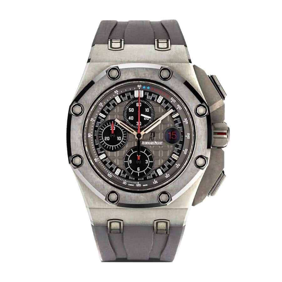 audemars-piguet-royal-oak-offshore-michael-schumacher-titanium Audemars Piguet Royal Oak Offshore 26568IM.OO.A004CA.01 "Michael Schumacher" Premium Replica 1:1 - Image 1