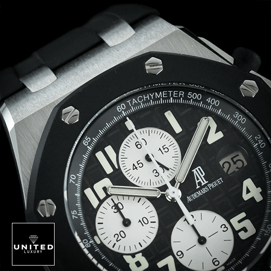 Audemars Piguet Royal Oak Black Dial Replica black background