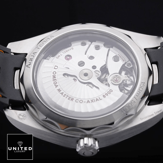 Omega Seamaster Aqua Terra Co-Axial Master Chronometer 220.12.41.21.02.002 Pro Clone 1:1 omega aqua terra 220.12.41.21.02.002 replica case Omega Aqua Terra 220.12.41.21.02.002 Replica upside view black background