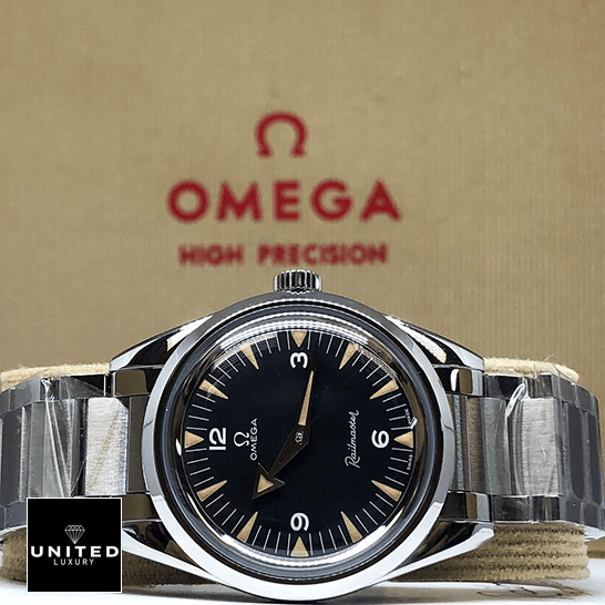 Omega Seamaster Railmaster Steel 220.10.38.20.01.002 Masterpiece Replica omega seamaster 220.10.38.20.01.002 replica 38mm Omega Seamaster Black Dial Replica stainless steel bracelet in the omega box