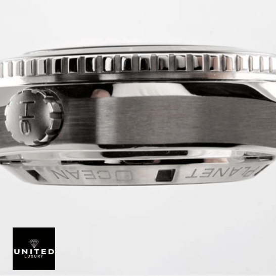 Omega Seamaster Ploprof Titanium 227.90.55.21.99.001 Luxury Clone Quality omega seamaster planet ocean steel 232.30.46.51.01 man Kopya Omega Seamaster Stainless Steel Case Replica crown white background