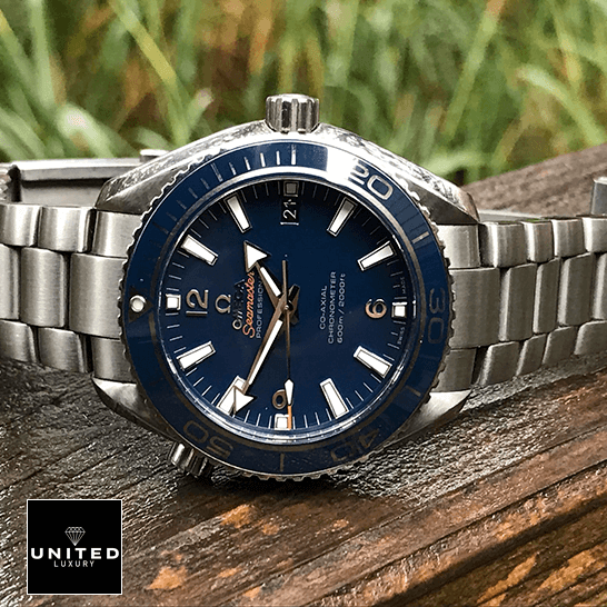 Omega Seamaster Planet Ocean 232.90.42.21.03.001 Blue Dial Near Original Replica omega seamaster planet ocean steel 232 90 42 21 03 001 blue dial replica side Omega Seamaster 232_90_42_21_03_001 Planet Ocean Steel Replica side view