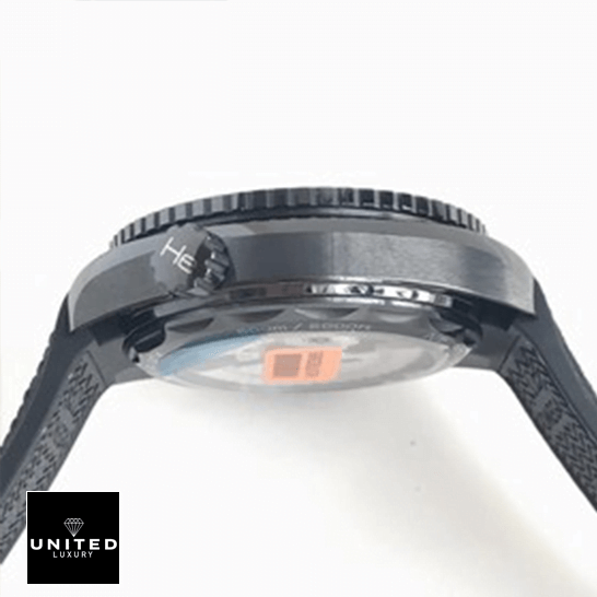 Omega Seamaster 215.92.46.22.01.001 "Deep Black" 1:1 Clone Edition omega seamaster planet ocean steel ceramic 215.92.46.22.01 man Omega Seamaster Planet Ocean Steel Black Case Replica crown white background