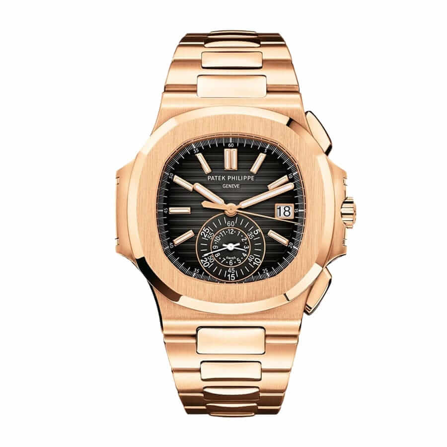 patek-philippe-nautilus-rose-gold-5980-1r-brown-dial-replica Patek Philippe Nautilus 5980 Brown Dial Premium Duplicate - Image 1
