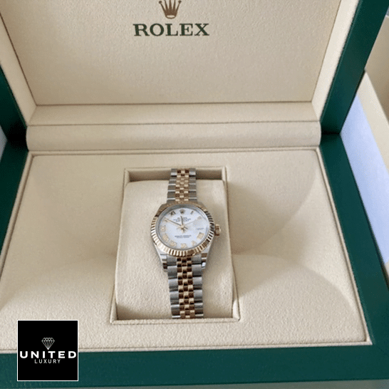 Rolex Lady-Datejust 279171-0021 "Jubilee" First-Class Clone rolex datejust 279171 steel and everose gold Rolex Datejust 279171 Replica in the rolex box