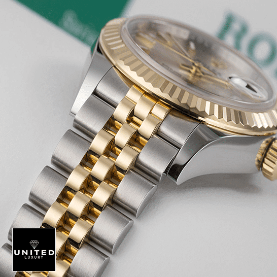 Rolex Lady-Datejust 279173 MOP Diamond Dial Super Clone Edition Rolex Lady-Datejust 279173-0019 Two Tone Bracelet Replica