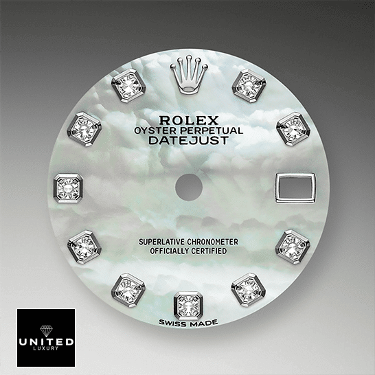 Rolex Lady-Datejust 279384 Mother of Pearl Diamond Top Grade Clone 1:1 Rolex Datejust 279384RBR Mother Pearl Diamond Dial Replica