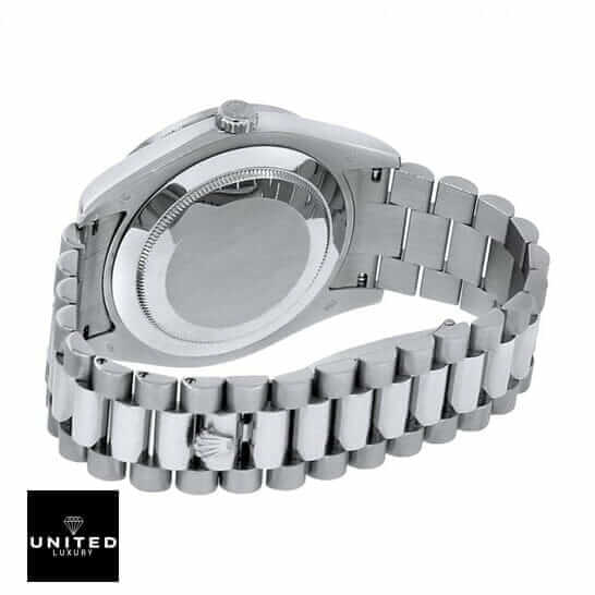 Rolex Day-Date White Diamond 228349RBR First-Class Clone Rolex Day-Date Stainless Steel Oyster Replica