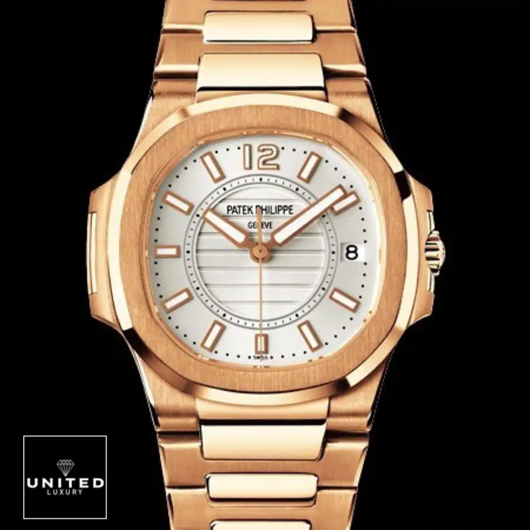 Patek Philippe Nautilus 7011/1R "Rose Gold" Ultra Luxury Clone Yeni Proje 1 31 Patek Philippe Nautilus 7011/1R White Dial Replica