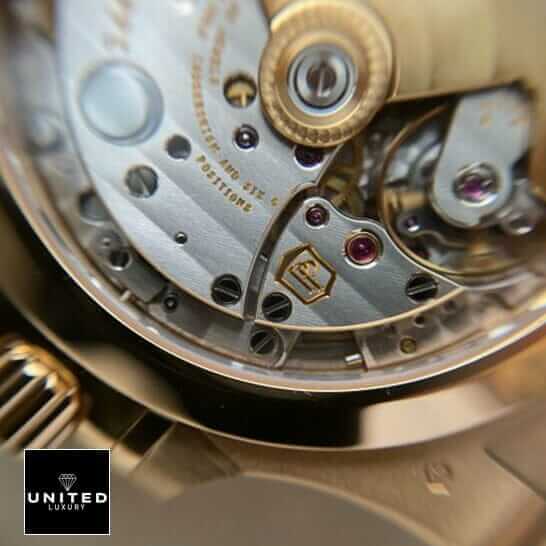 Patek Philippe Nautilus 7118-1200r-010 Rose Gold Exceptional Replica 1:1 patek 7118 1200r 010 replica Patek Philippe 118-1200r-010 Gold Mechanism Replica mechanism view