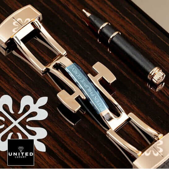 Patek Philippe Aquanaut Travel Time "GMT" 5164 Handcrafted Replica Edition patek travel time 2 Patek Philippe Travel Time Stainless Steel Clasp Replica opened clasp