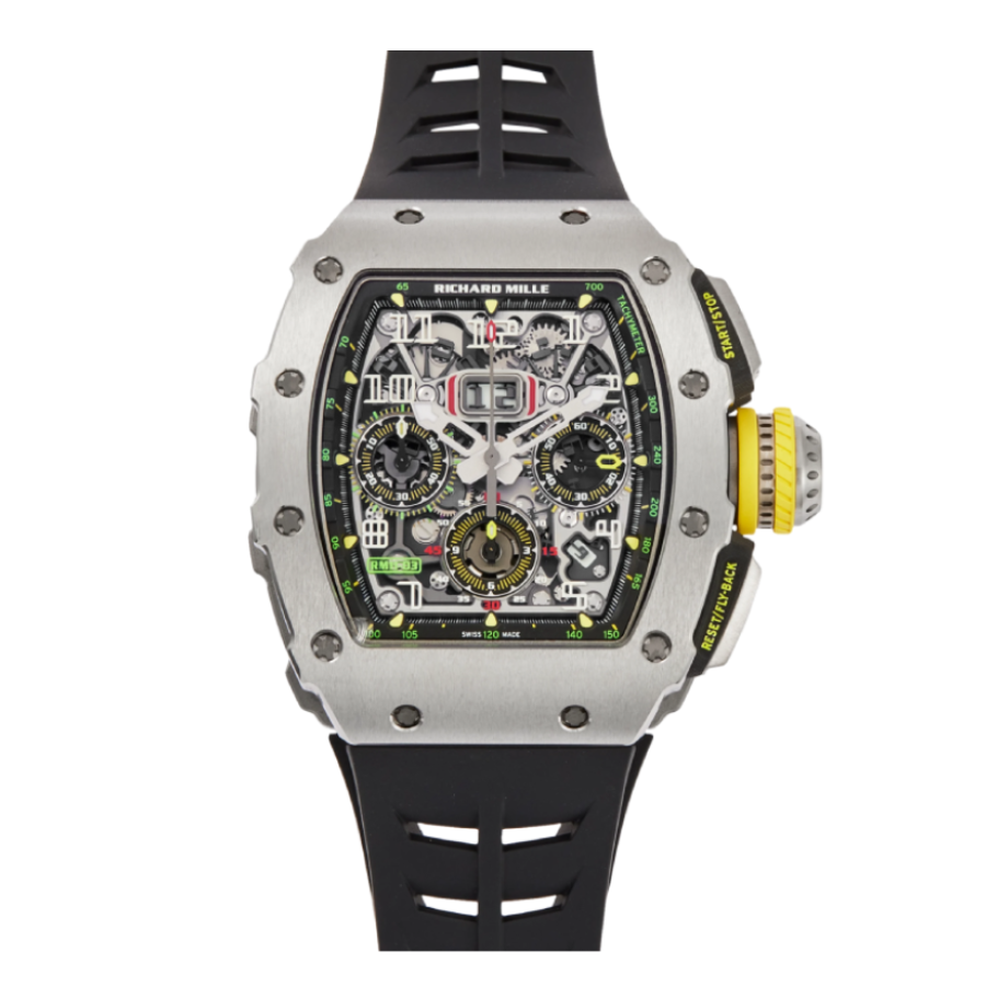 Richard-Mille-Titanium-Replica-4 Richard Mille RM 011-03 Titanium Chronograph Top Grade Clone 1:1 - Image 1