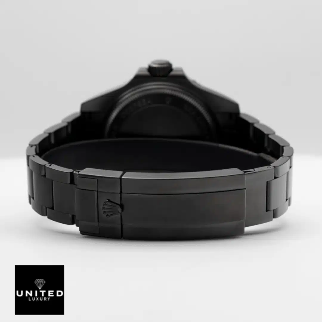 Rolex Deepsea Sea-Dweller "Black PVD D-Blue" 116660 Super Clone Edition Yeni Proje 2 24 Rolex Deepsea Sea-Dweller Black Venom 116660 Oyster Bracelet Fold Clasp Replica