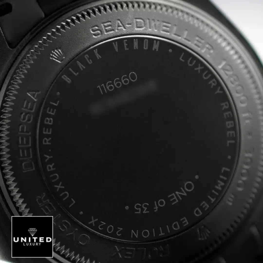 Rolex Deepsea Sea-Dweller "Black PVD D-Blue" 116660 Super Clone Edition Yeni Proje 3 21 Rolex Deepsea Sea-Dweller Black Venom 116660 Black Case Replica