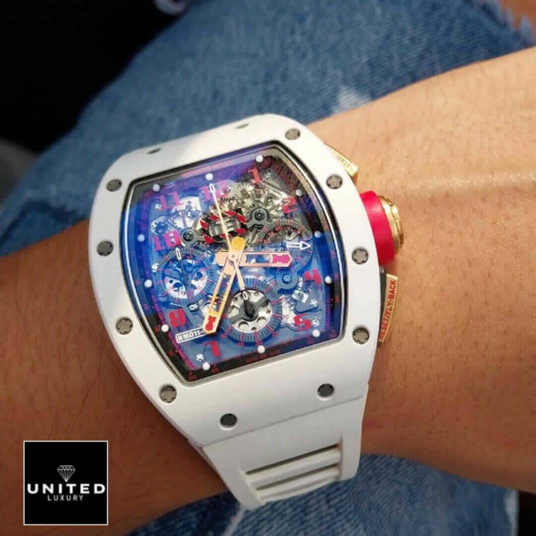 Richard Mille RM 011 White Demon Chronograph Ultimate Clone Quality Yeni Proje 4 9 Richard Mille RM 011 White Demon Chronograph Ultimate Clone Quality Yeni Proje 4 9